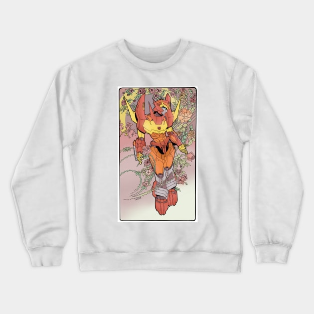 Roddy in Roses Crewneck Sweatshirt by Art-95